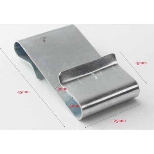 Iron Flat Metal Hook Galvanized Net Bar Power Wing Clip Display Construction