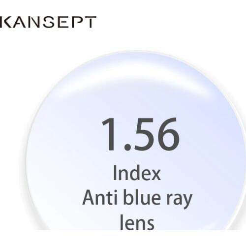 1.56 Index Anti-Blue Ray Prescription Lenses Aspherical Computer Professional Lenses Anti-Radiation Optical Myopia Hyperopia Len