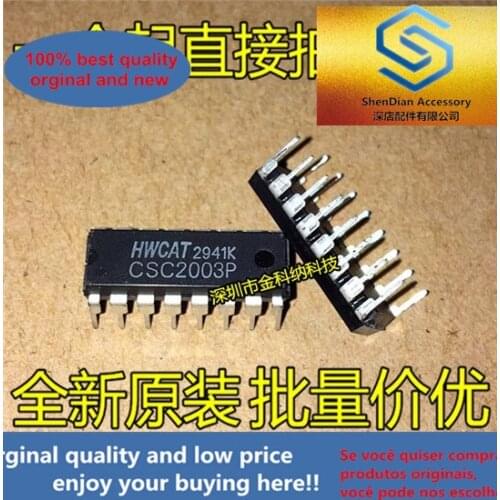 10pcs only orginal new CSC2003P DIP16 new spot AM FM radio IC with high quality and low price