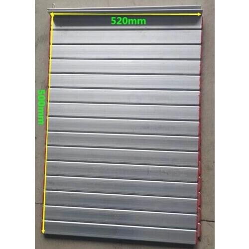 CNC Aluminium Protection Curtain AKS-1 cover, WIDTH 520mm x LENGTH 500mm