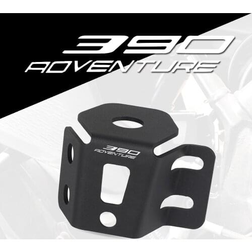 For 390 ADVENTURE Motorcycle Aluminum Rear Brake Reservoir Guard Parts 390 ADV 390ADVENTURE 2019 2020 2021 Accessories