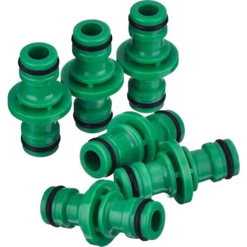 10 Pcs Quickly Connector Wash Water Tube Joiner Repair Coupling 1/2' Garden Hose Fittings Pipe Homebrew