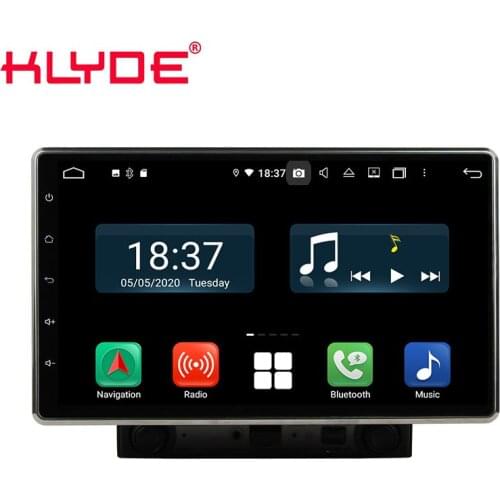 Kd-2000 Android 10.0 octa core 2 din universal car dvd player video stereo 10.1 inch 4+128gb mirror link carplay gps car radio