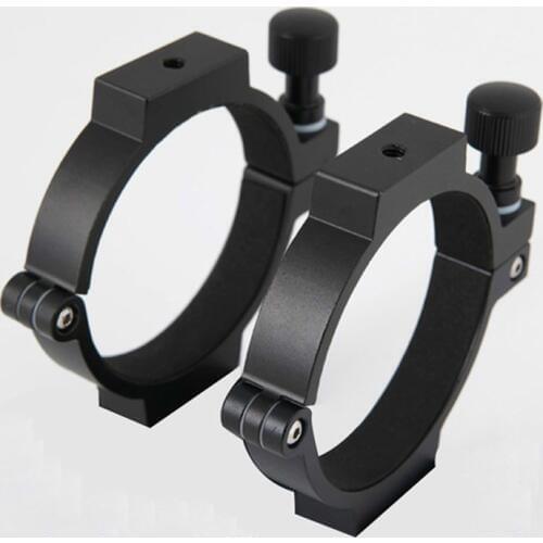 Inner Diameter 80mm 90mm 100mm 114mm Tube Ring Hoop Metal Clamp Ring for FC60 Monocular stronomical Telescope Accessories (pair)