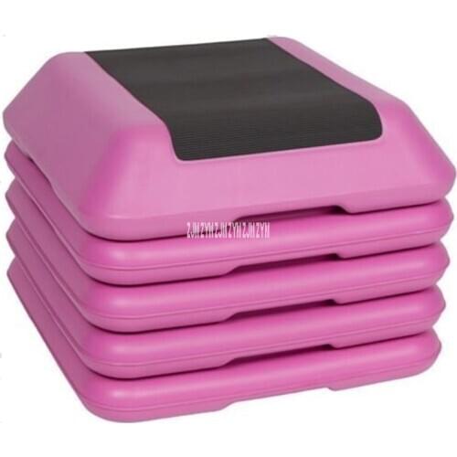 Multi-Layer Adjustable Aerobic Step Home Gym Exercise Board Mini Fitness Body Step Pedal 200kg Bearing Indoor Fitness Equipment