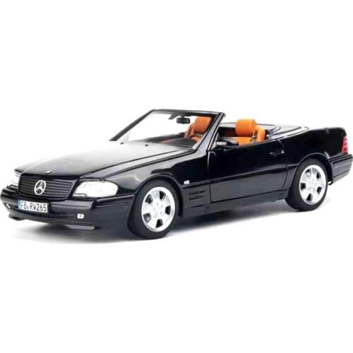 1/18 BENZ SL500 1999 Convertible (R129) Alloy Die-casting Car Model Collection Decoration Gift Childrens Toy Boy Toy