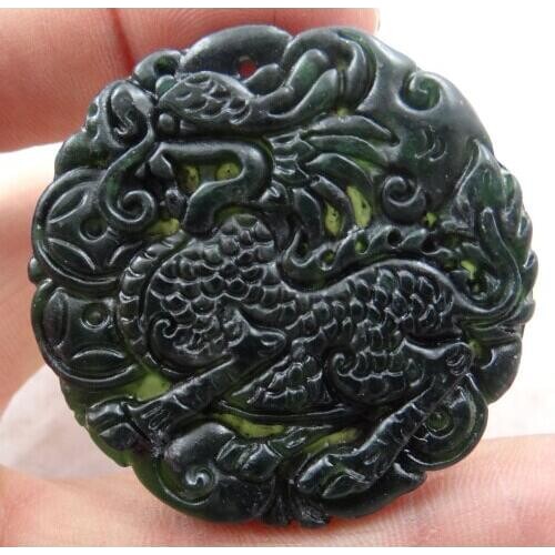 Natural stone Quartz crystal Chinese hand-carved statue of Unicorn amulet pendant for diy jewelry making Necklace Accessories A1