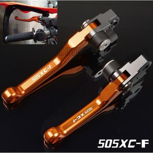 For 505XC-F 2008 2009 505 XC-F XCF XC F CNC Aluminum Motorcycle DirtBike Dirt Pit Bike Motocross Pivot Brake Clutch Levers