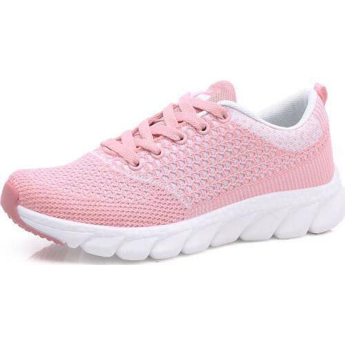 Tenis Mujer Ultra-light Flexible Women Summer 2019 Tennis Shoes Zapatos Breathable Mesh Sneakers Sport Shoes Chaussures Femme
