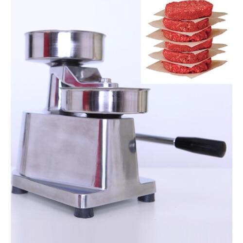 Hot sale 100MM hamburger press,hamburger patty maker,aluminum hamburger mould,commercial burger press machine