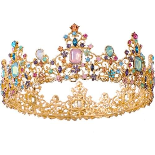 High quality new star crown wedding birthday gift bride headdress