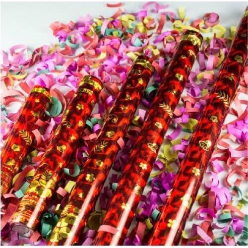 I got married ribbons fireworks Wedding hand-held fireworks barrel Wedding anniversary party salute hand injection protocol