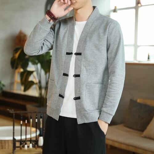 Traditional Chinese Clothing For Men Kung Fu Clothes Cheongsam Shanghai Tang Suit Kungfu MenS Vintage Oriental Shirts KK3300