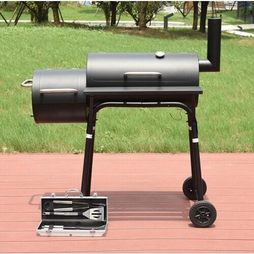 Outdoor BBQ Villa Courtyard BBQ Charcoal Household Large American Braised Oven