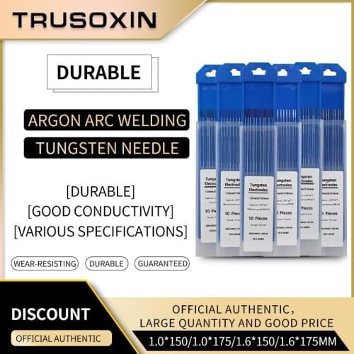 10 pcs Tungsten Electrode Head Tungsten Needle/Wire for the TIG WSME SUPER Welding Machine