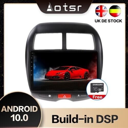 AOTSR 10.1 inch New Android 10.0 GPS Navigation Car Stereo Player For MITSUBISHI ASX 2010-2018 Multimedia Player DSP CarPlay