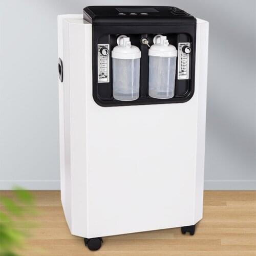 10L Household medical-grade oxygen generator, double oxygen inhalation equipment, 0-10L/min, oxygen inhalation for elderly