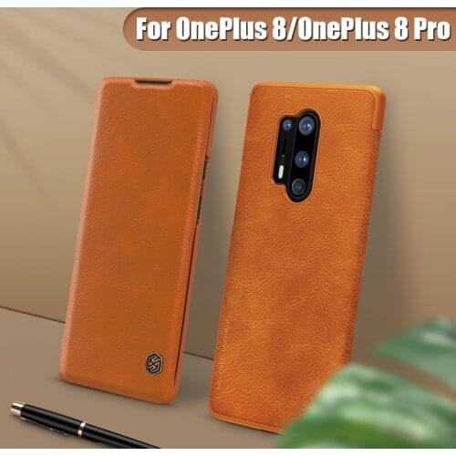 OnePlus 9 Pro Case NILLKIN Vintage Qin Flip Cover Wallet PU Luxury Leather Back Cover for Oneplus 8T Nord N10 Funda Coque Bag