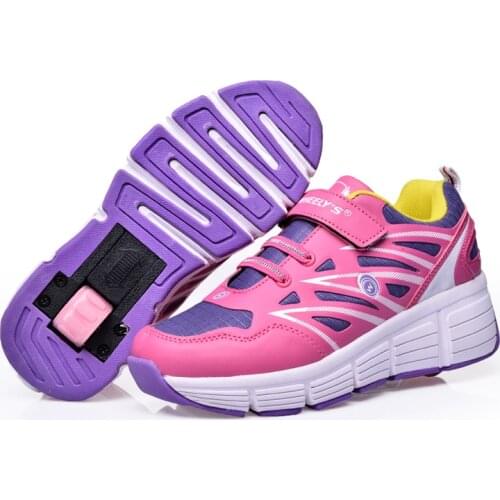 17 Styles Children Wheel Shoes Fashion Sport Casual Roller Shoe Fashion Kids Sneakers