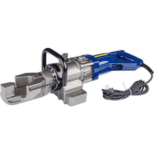 Electric Rebar Bender 16mm Portable Hydraulic Electric Rebar Steel Bender Bending Machine for Bending Rebar, Steel Bar RB-16