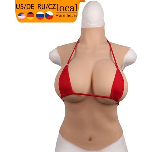 Eyung Liquid Silicone Filled Breast Forms Huge Big Boobs Tit For Crossdressing Transgender Cosplay Male to Female Boobs Sex Meme