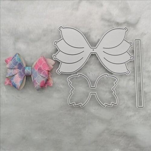 Bow Tie Bows DIES Scrapbooking Metal Cutting Dies New Craft Stamps Die Cut Embossing Card Making Stencil Frame