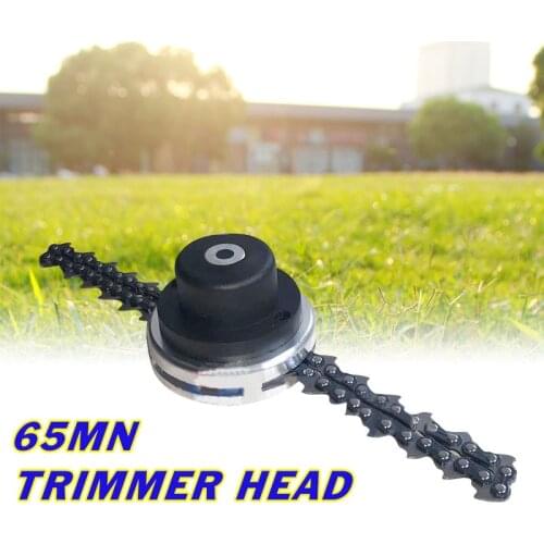 Trimmer Head Coil 65Mn Chain Trimmer Head Chain Brushcutter Garden Grass Trimmer For Lawn Mower Drop Shipping Support