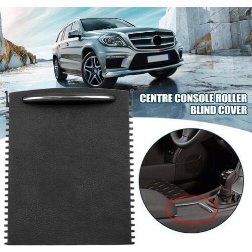 Roller Shutter Cover Car Center Console Sliding Shutters Cup Holder Roller Shutter Cover For Mercedes Class W203 2000-2007