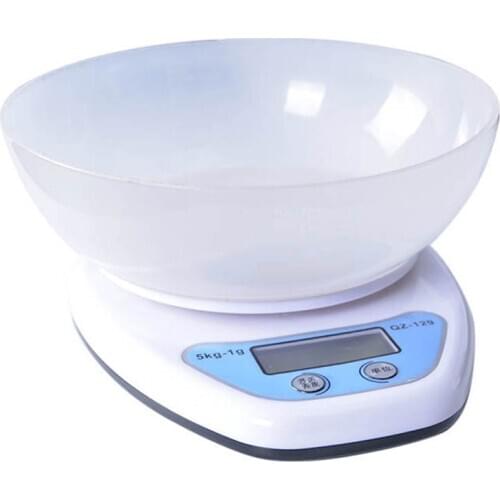 5kg/1g Kitchen Digital LCD Display Mini Electronic Scale Household Food Cooking Scales Weighing Tools Drop Shipping