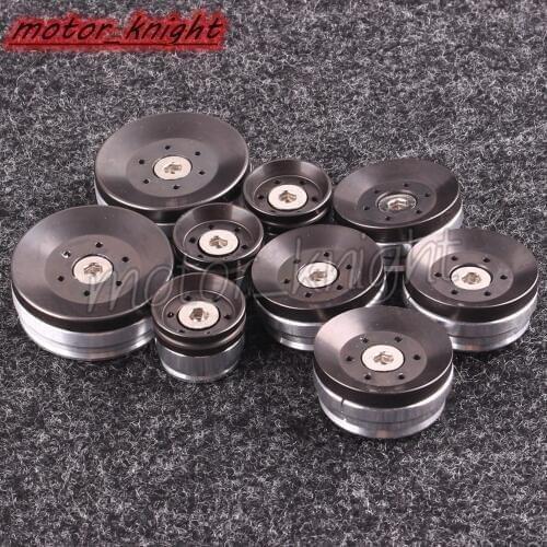 Motorcycle Frame Hole Caps Frame Cap Set For BMW R1200GS/adv 2014-2015 Gray