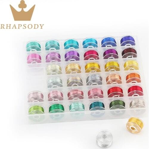 Macrame 36 Differen Color Metallic Embroidery Weaving Thread Handmade DIY Bracelet String Cross Stitch Sewing Tatting Craft Yarn