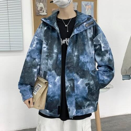 Large Size M-4XL New Spring Autumn Casual Jackets Streetwear Male Youth Hooded Camouflage Coats Hip Hop Outwear Tops Windbreaker