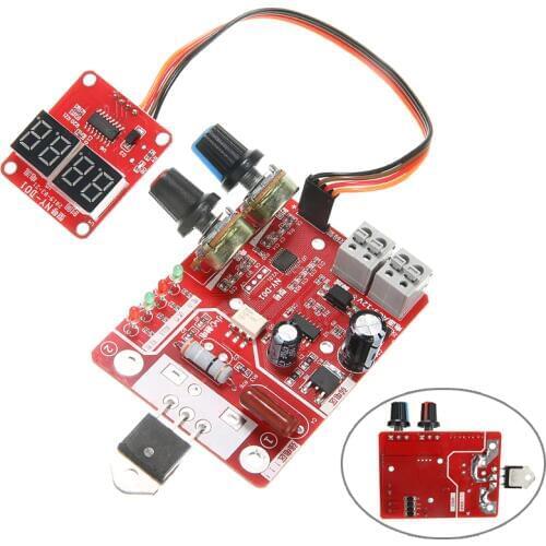 New Spot Welder Machine Time Control Board 40A Current Controller with Digital Display Controller Board Module For Welding