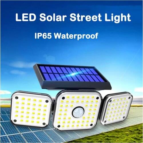 Outdoor LED Solar Light Street Light Waterproof Foldable Solar Sensor Street Lamp Outdoor Garden Porch Yard Wall Lamp