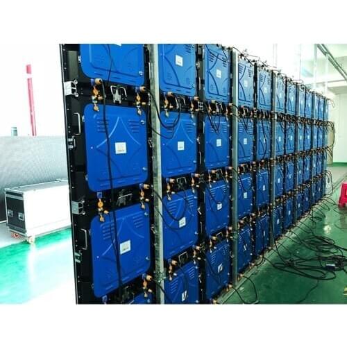 Full Color LED Panel P10 Outdoor Waterproof 640x640mm Pixel SMD RGB Die Cast Aluminum Cabinet Matrix Billboard