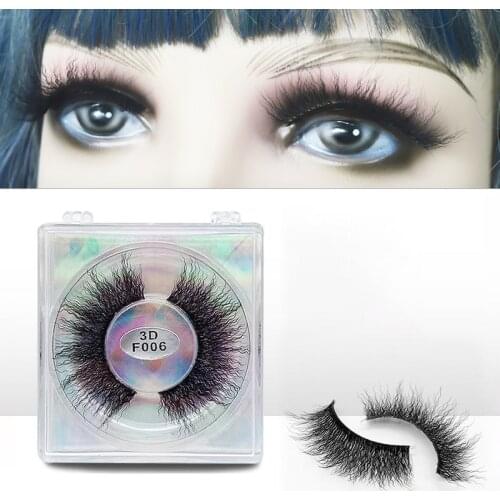 QSTY V Shape Eyelash 3D Mink Individual Eyelash Extension False 0.07 Russian Volume Cluster Lashes Natural Faux Makeup Eyelashes