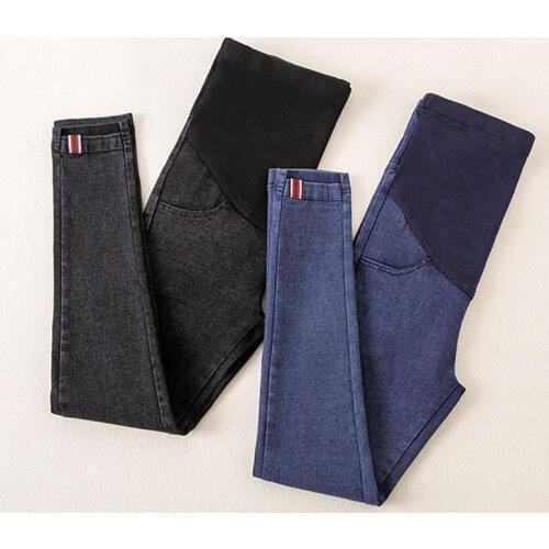 Skinny Jeans Maternity Pants For Pregnant Women Clothes High Waist Abdominal Pants Pregnancy Jeans Stretch Pants Trousers 3XL
