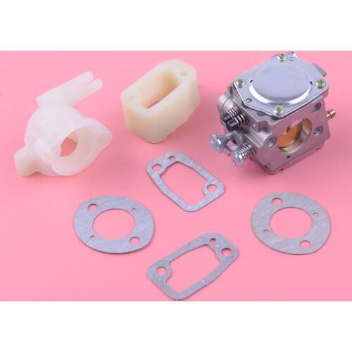 LEATOSK High Performance Carburetor Carb Intake Manifold & Elbow Fit For HUSQVARNA 61 266 268 272XP Chainsaw