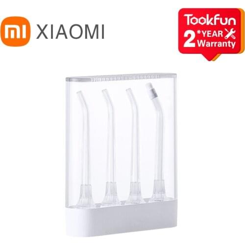 XIAOMI MIJIA MEO701 Portable Electric Teeth Flushing Device Nozzle Accessories 4pcs Original Special Accessories Set