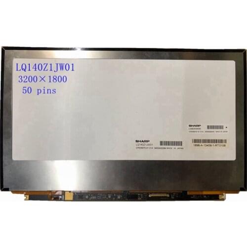 14.0" IPS LCD screen display For Fujitsu U904 LQ140Z1JW01 panel Matrix Replacement 3200X1800 EDP 50 Pin Non-touch
