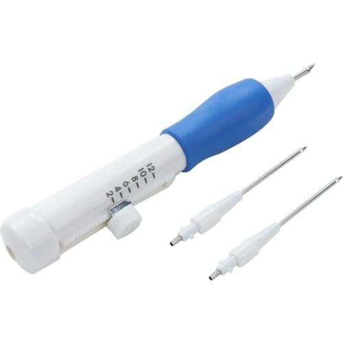 1pcs DIY tool Handmade Embroidery Pen Embroidery Needle Weaving Tool Fancy Pen Needles Cross Stitch Tools Crochet Knitting