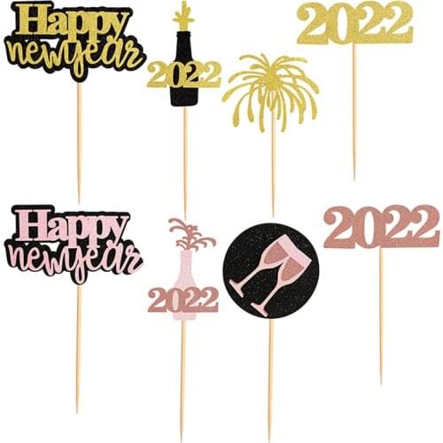 4pcs Cake Toppers Ice Cream Paper Adorable Cupcake Topper for Dessert Decor