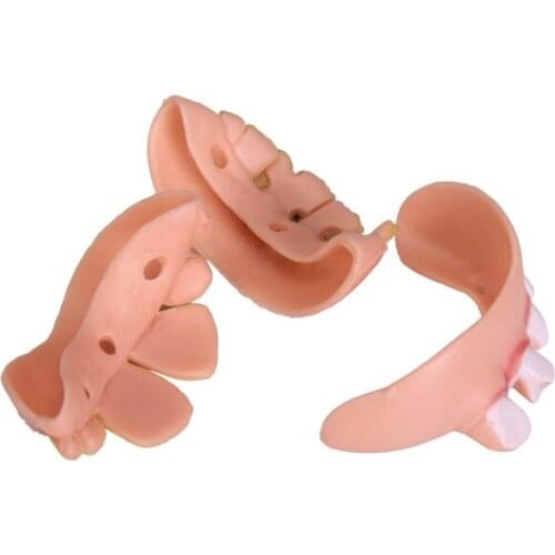 5x Funny Rubber Ugly Stained Gag Teeth Halloween Party Trick Dress Up Toys Gifts