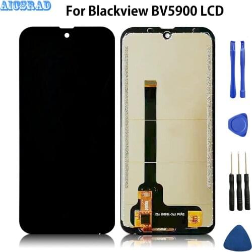 For Blackview BV5900 LCD Display And Touch Screen Repair Accessories 100% New + Original + Tested Works Perfectly + Tools