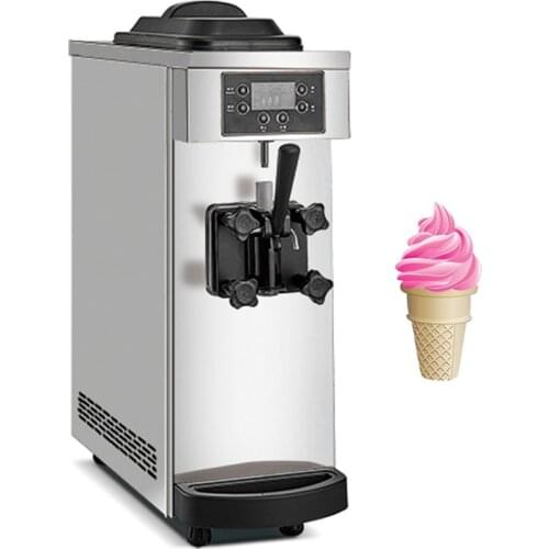 Ice Cream Maker Machine One Flavor Soft Ice Cream Stainless Steel Ice Cream Machine 110V 220V