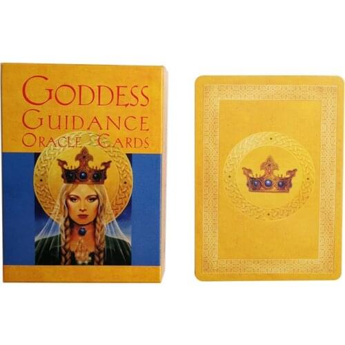 Goddess oracle cards the mythic fate divination for fortune games 44-card deck