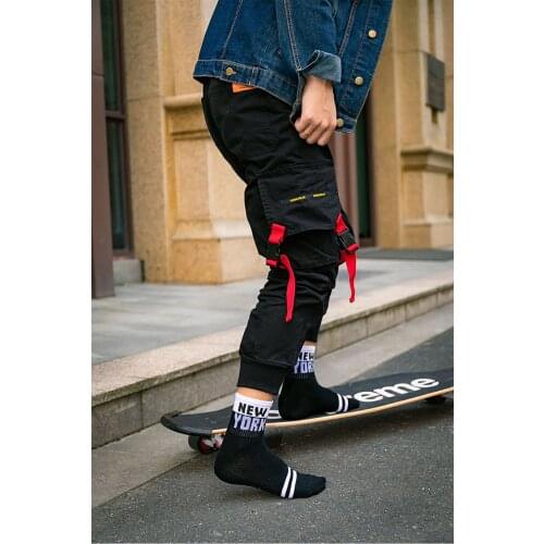 Brand Mens Cotton Socks New Black Business Breathable Deodorant Compression Socks Men Long Socks Printed Socks 181021