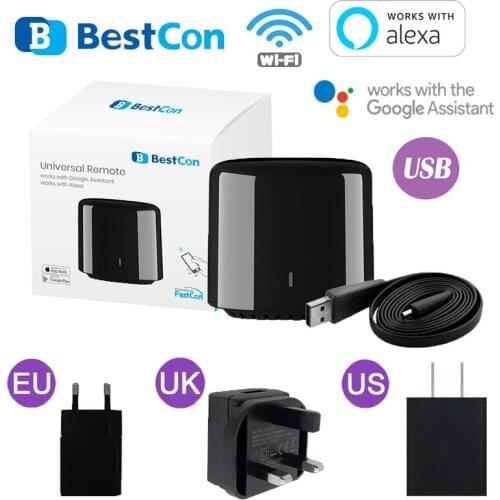 Broadlink Bestcon RM4C Mini Smart WiFi IR 4G Wireless Controller Support IR Control Equipment TV Air Condition Set-Top Boxes