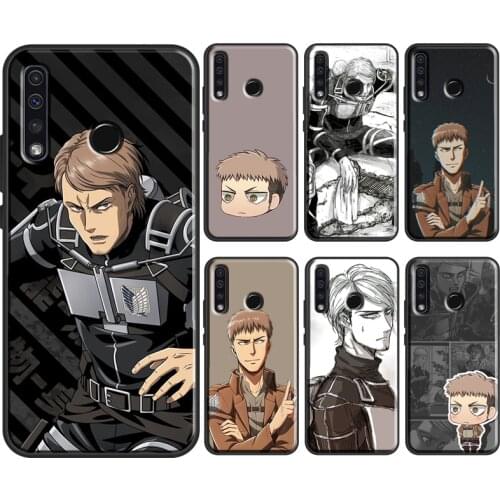 Jean Kirstein Attack on Titan Case For Huawei Honor 8X 9X 10X 10 Lite 10i 7A 7C 4C 6C Pro 8A 9A 7S 8S 20 Pro Back Cover