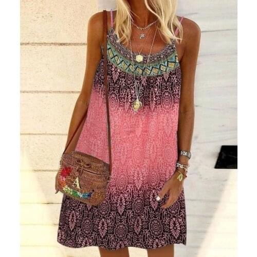 HQFZO Summer Dresses With Print